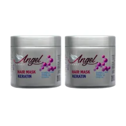 ماسک مو انجل کرفت مدل کراتین حجم 500 میلی لیتر مجموعه 2 عددی
