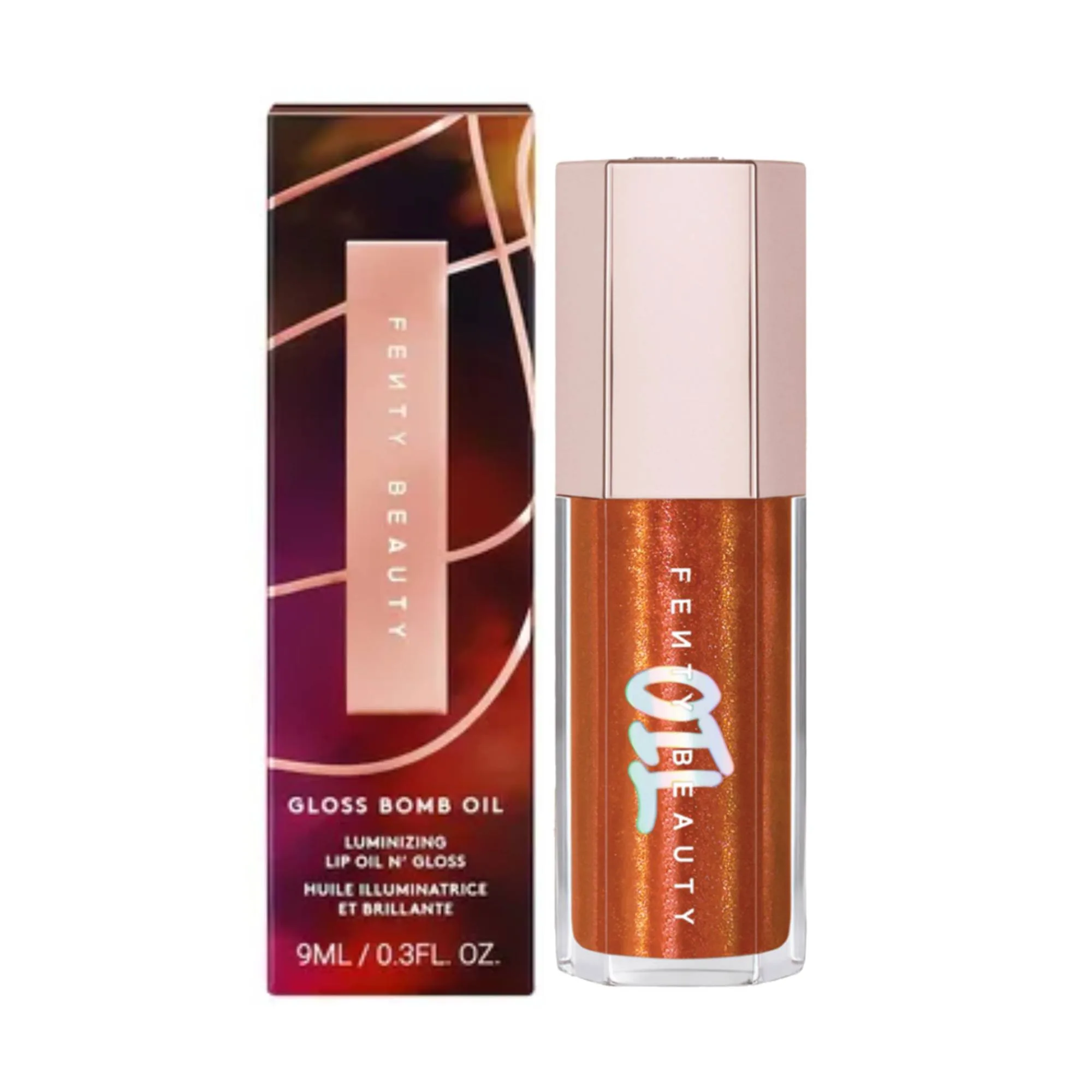 برق لب مایع فنتی بیوتی مدل Frosted Bunz شماره 3