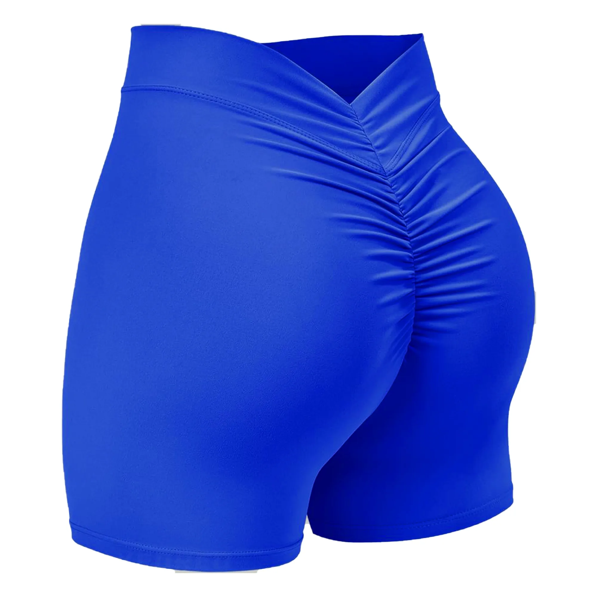 شلوارک ورزشی زنانه مدل فلامینگو پشت چین دار هفتی کد 2433