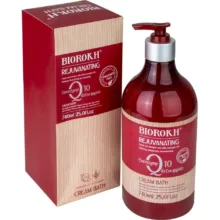 شامپو بدن بایورخ مدل Q10 REJUVANATING با رایحه اکالیپتوس مناسب برای انواع پوست حجم ۷۴۰ میلی لیتر