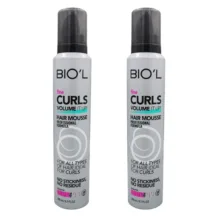 موس مو بیول مدل 4 FINE CURLS حجم 200 میلی لیتر مجموعه دو عددی