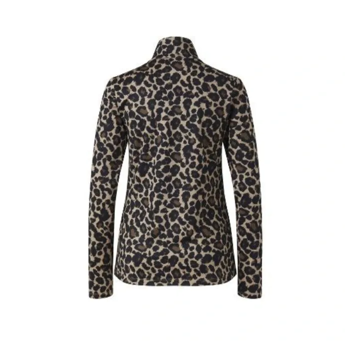 تی شرت  ورزشی زنانه مدل نیم زیپ CR 19337741