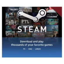 گیفت کارت 5 دلاری استیم مدل STM5