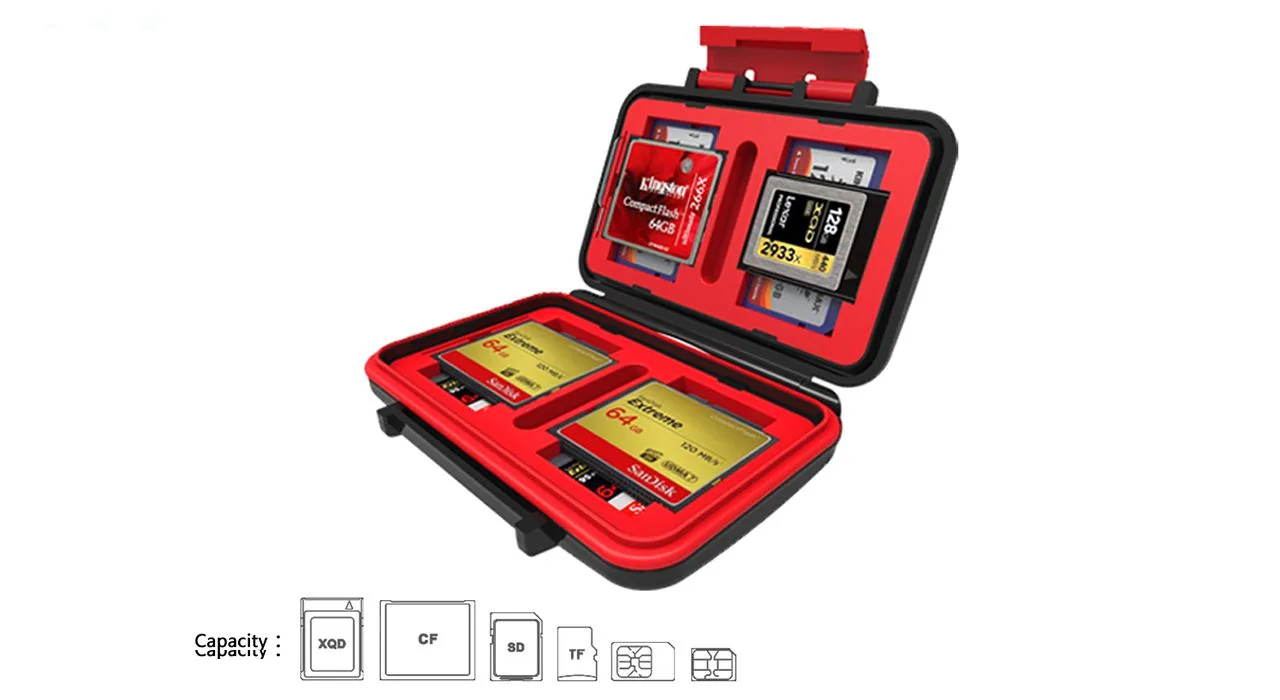 کیفِ سخت نگهداری کارت حافظه لینکا مدل KH8S