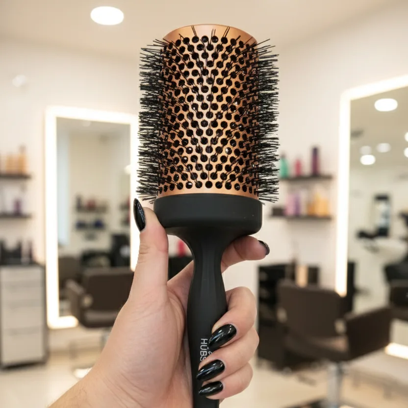برس مو هوبش مدل گرد سرامیکی حرارتی