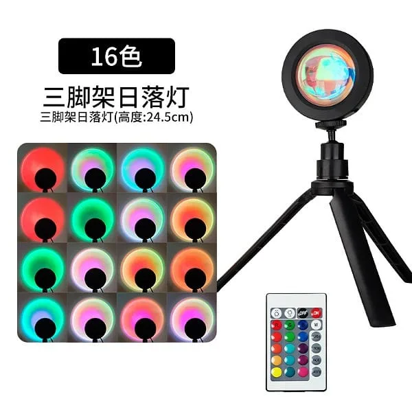 نور ثابت ال ای دی مدل SUNSET RGB K