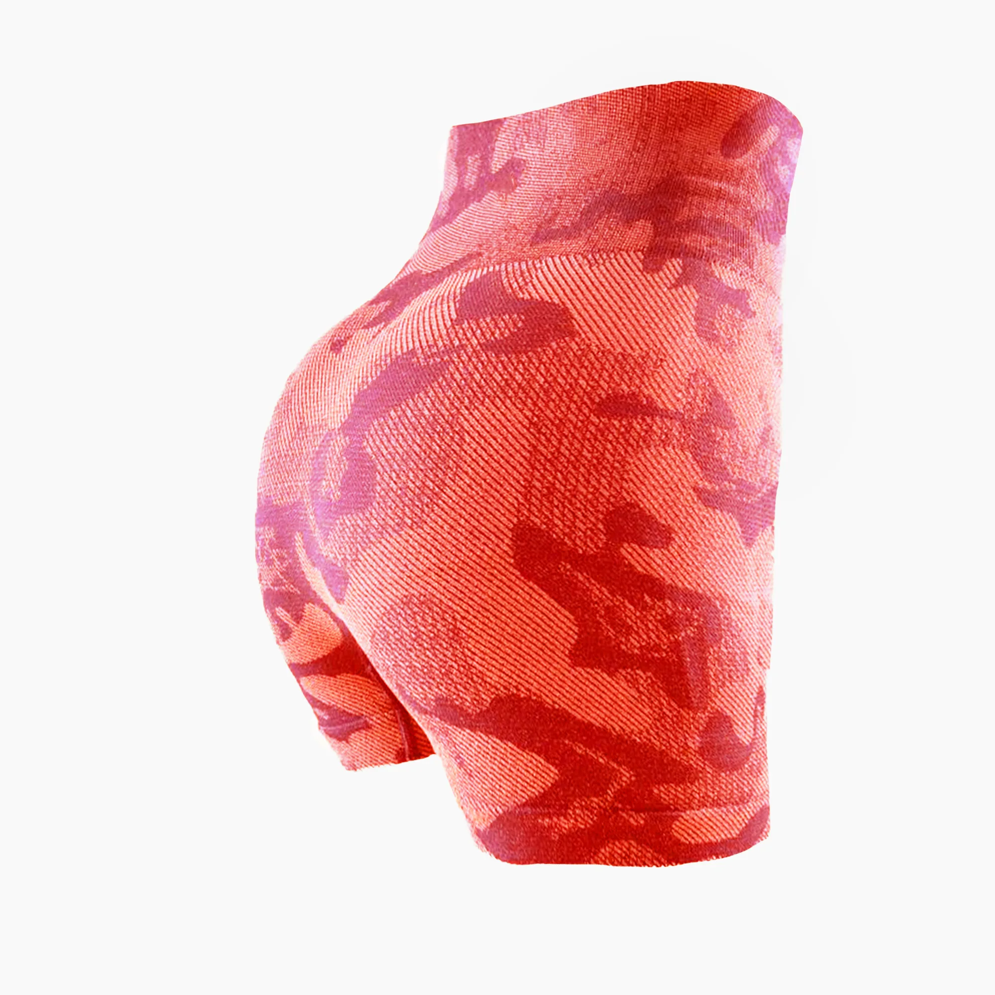 شلوارک ورزشی زنانه نویابی مدل چریکی رنگ قرمز