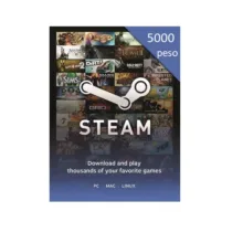 گیفت کارت 5000 پزویی استیم ارژانتین مدل SAG
