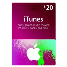 گیفت کارت 20 دلاری آیتیونز مدل VT20