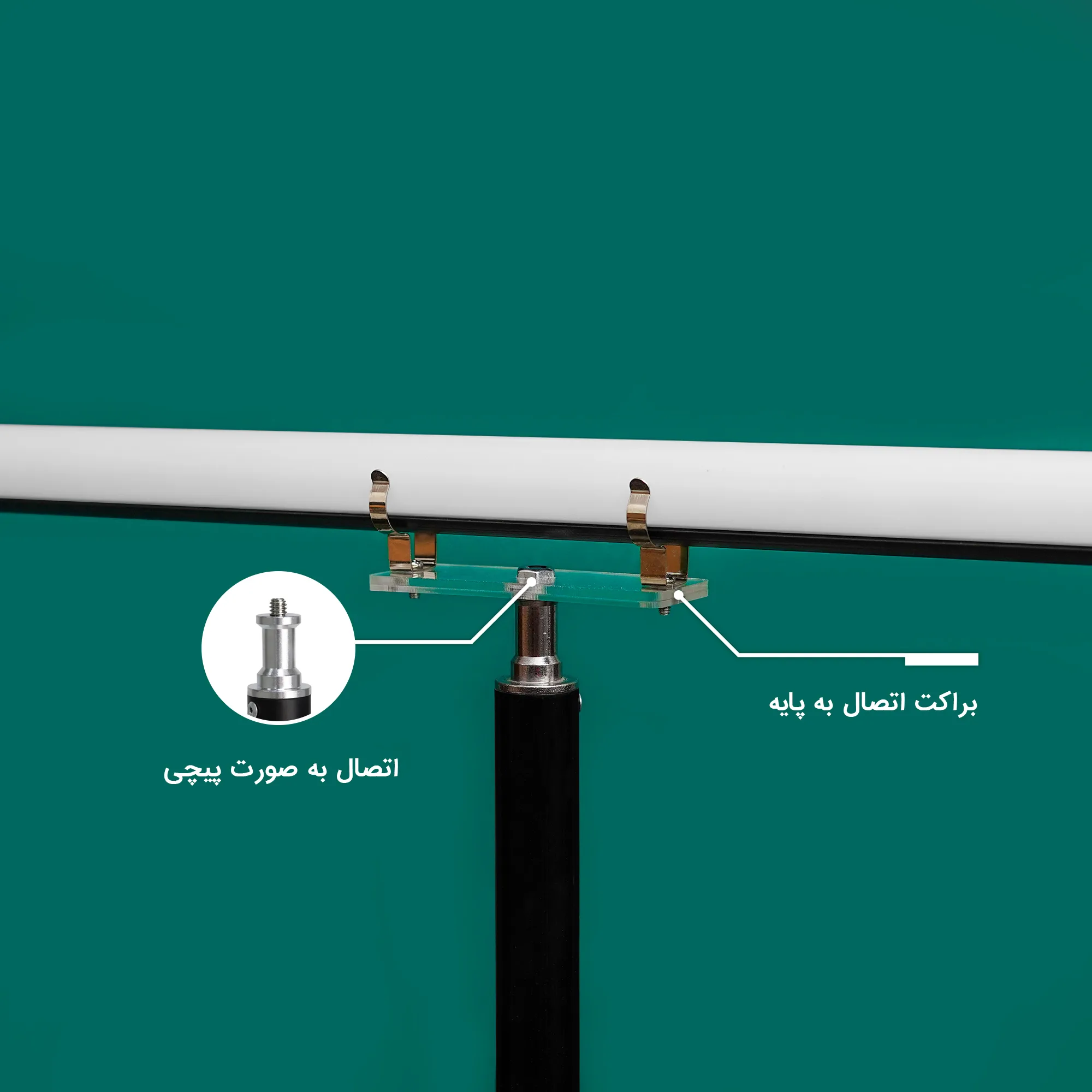 نور ثابت ال ای دی چیکولایت مدل M100 Green-D X2 بسته 2 عددی
