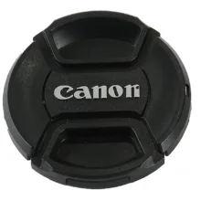 لنز دوربین کانن مدل لنز کانن EF-S 18-55mm f/3.5-5.6 III به همراه فیلتر یو وی 58 کانن و درب 58 کانن