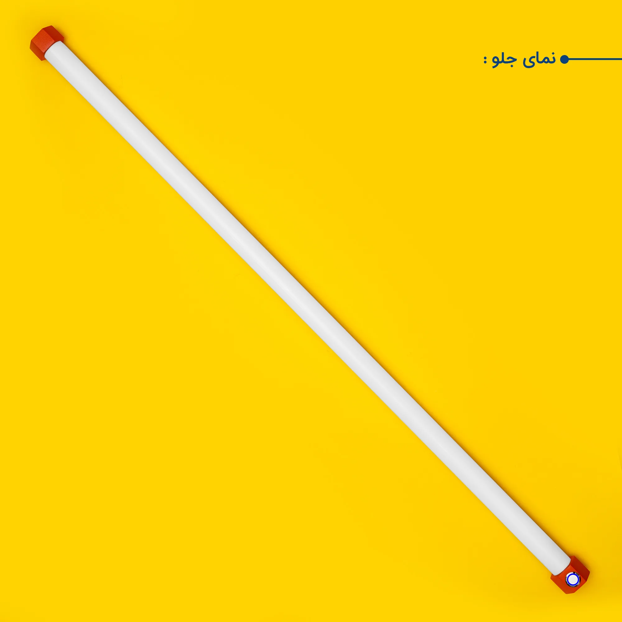 نور ثابت ال ای دی چیکولایت مدل M100 Orange-D X2 بسته 2 عددی
