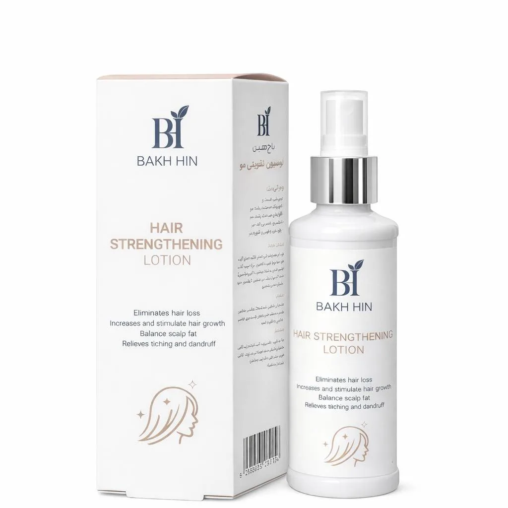 لوسیون تقویت کننده مو باخ هین مدل B-01 مناسب موهای نازک حجم 120 میلی لیتر