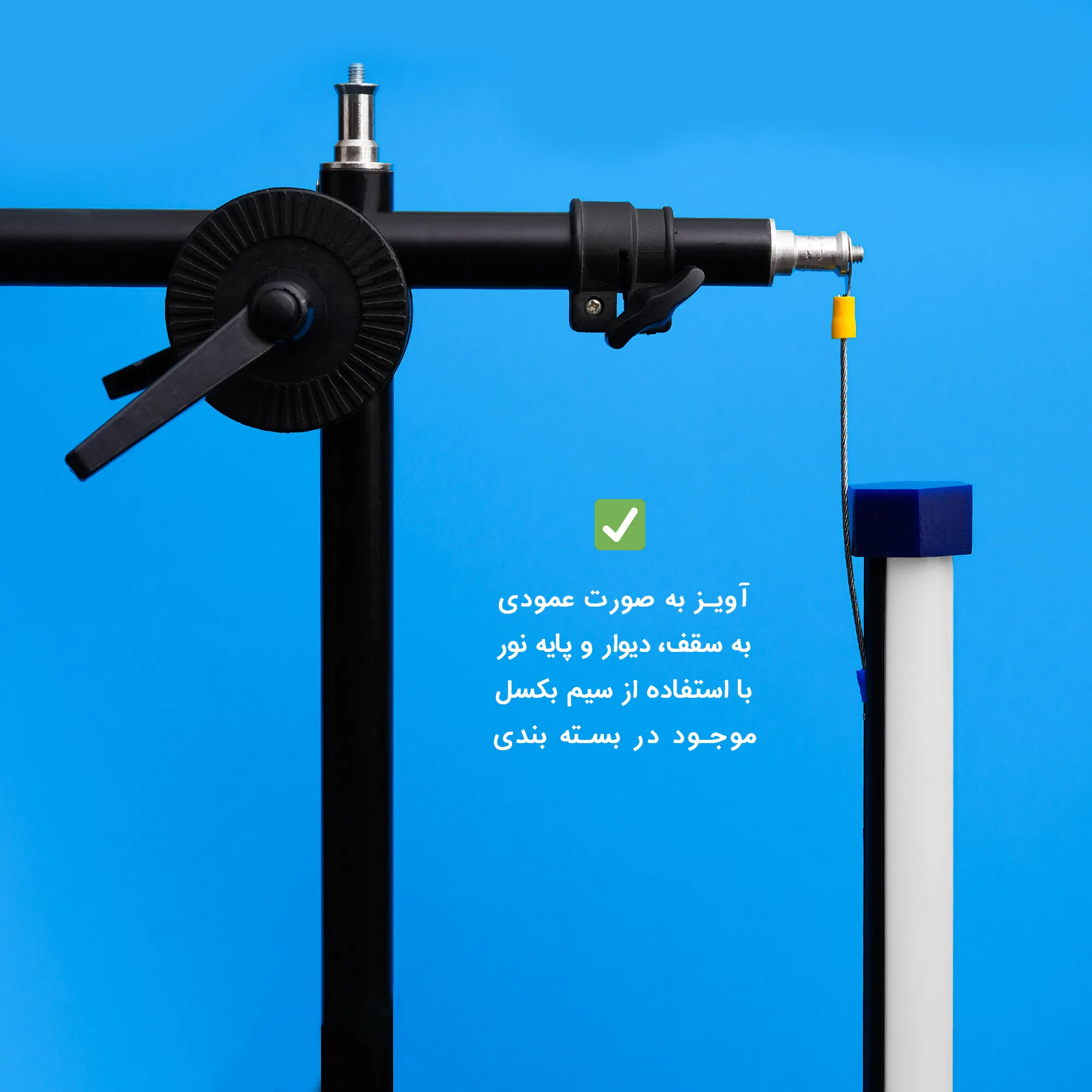 باتوم لایت آبی چیکولایت مدل M100 Blue-D X2 بسته 2 عددی