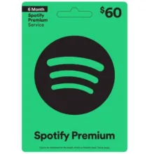 گیفت کارت 6 ماهه اسپاتیفای مدل S60