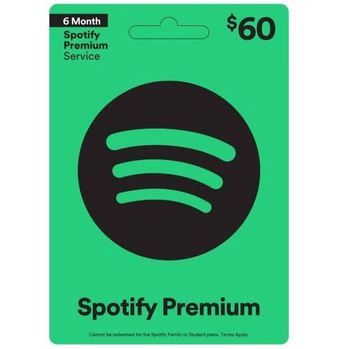 گیفت کارت 6 ماهه اسپاتیفای مدل S60