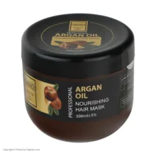 ماسک مو مغذی هانادی مدل روغن آرگان حجم 500 میلی لیتر