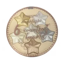 پالت هایلایتر چانلانیا مدل star شماره 7