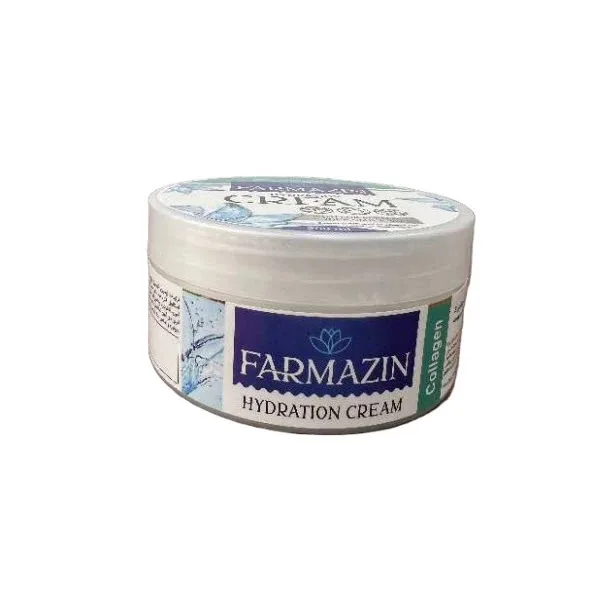 کرم مرطوب کننده دست و صورت فارمازین مدل کلاژن مناسب انواع پوست حجم 200 میلی لیتر مجموعه دو عددی