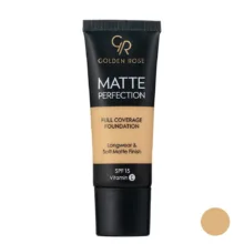 کرم پودر گلدن رز مدل  Matte Perfection شماره W7 حجم 35 میلی لیتر
