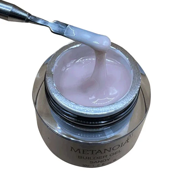 بیلدر ژل کاشت ناخن متانویا کد 7 سندی حجم 30 میلی لیتر