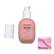 رژگونه مایع مخملی لیدی مدل مدل لایت شماره 01