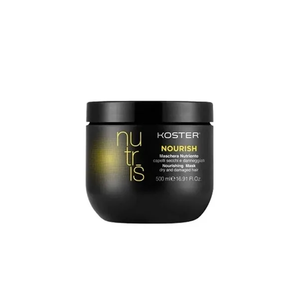 ماسک مو تقویت کننده کاستر مدل NUTRIS NOURISH مناسب برای موهای خشک و آسیب دیده حجم 500 میلی لیتر