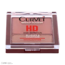 رژگونه هایلایتر کوروت مدل HD شماره 117