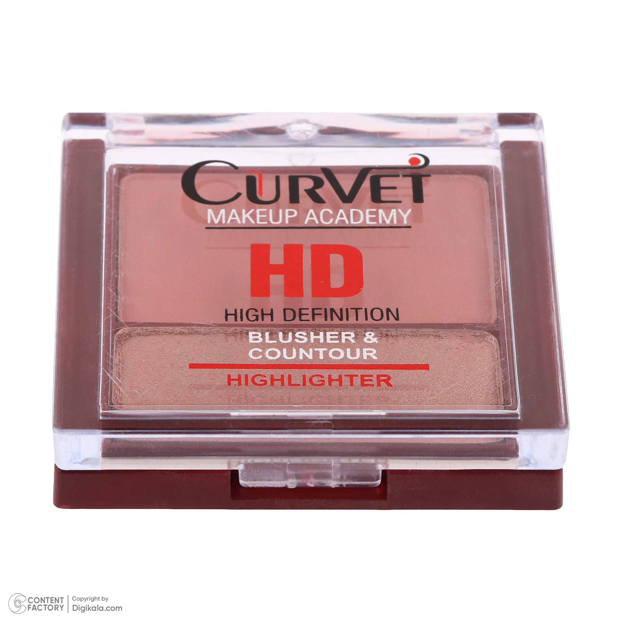 رژگونه هایلایتر کوروت مدل HD شماره 117
