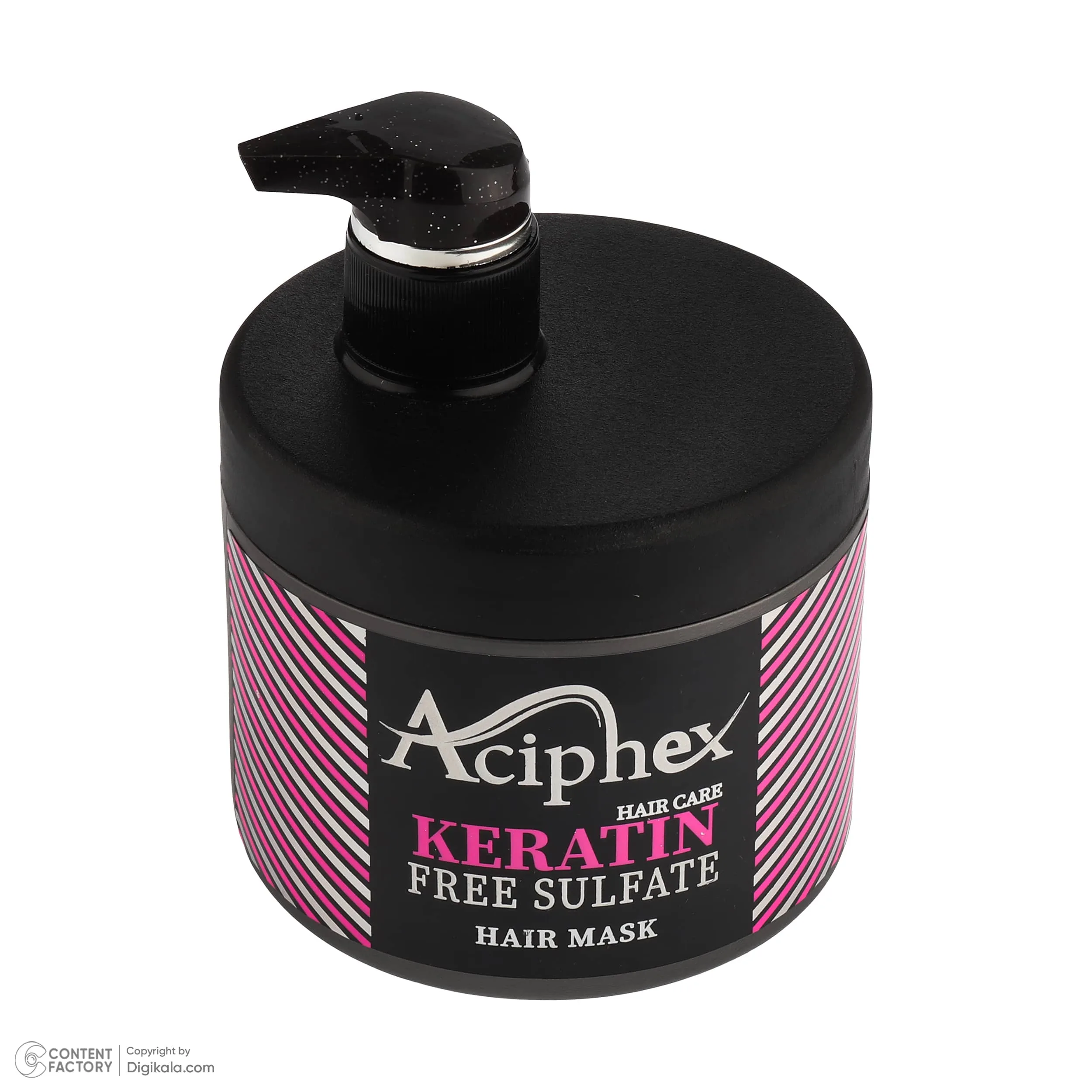 ماسک ترمیم کننده مو اسیفکس مدل Keratin مناسب برای انواع مو حجم 500 میلی لیتر