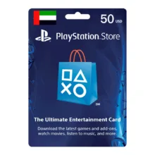 گیفت کارت 50 دلاری پلی استیشن استور مدل PSSUAE050