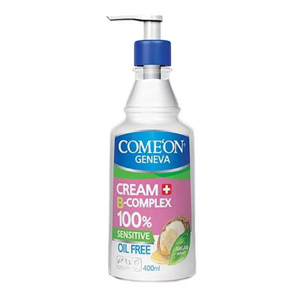ژل آبرسان کامان مدل آلوئه ورا حجم 400 میلی لیتر به همراه کرم مرطوب کننده کامان مدل Oil Free حجم 400 میلی لیتر
