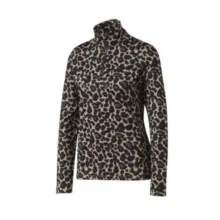 تی شرت  ورزشی زنانه مدل نیم زیپ CR 19337741