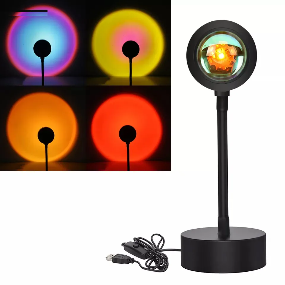نور ثابت ال ای دی مدل Sunsety Lamp RGB