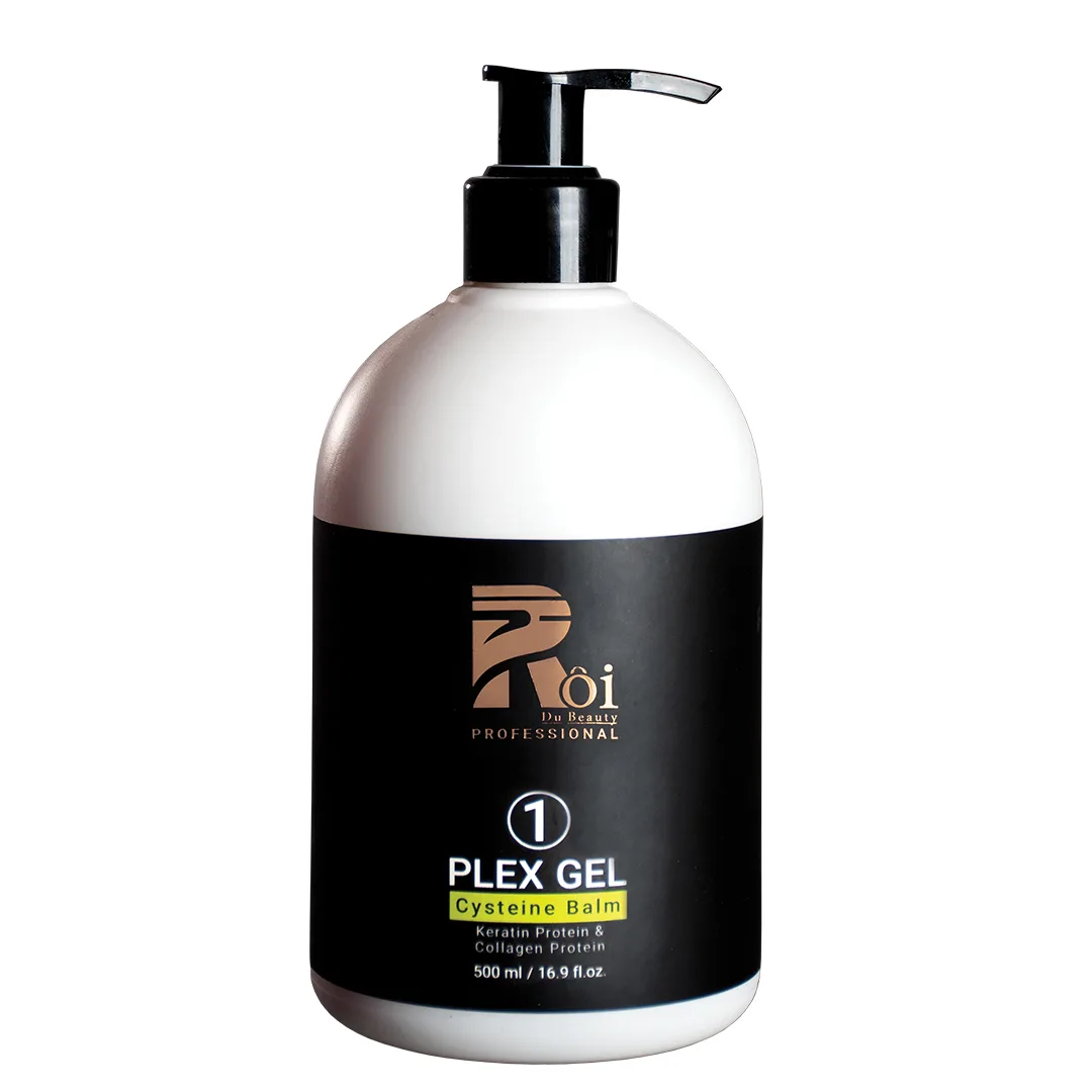 ماسک مو ترمیم کننده روآ دو بیوتی مدل Plex Gel-1 مناسب برای موی آسیب دیده حجم 500 میلی لیتر