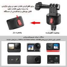مانت مغناطیسی پلوز مدل Robust مناسب دوربین‌های ورزشی
