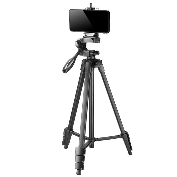 سه پایه دوربین نست مدل NT-510 به همراه گیره نگهدارنده موبایل