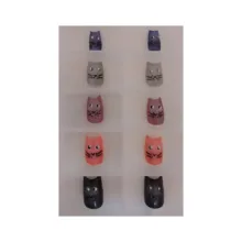 ناخن مصنوعی مدل گربه ای فانتزی بسته 10 عددی