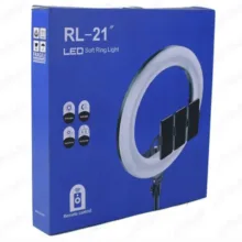 رینگ لایت مدل RL-21 Ring Light به همراه سه پایه