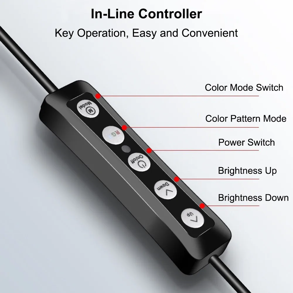 رینگ لایت مدل MJ26-RGB