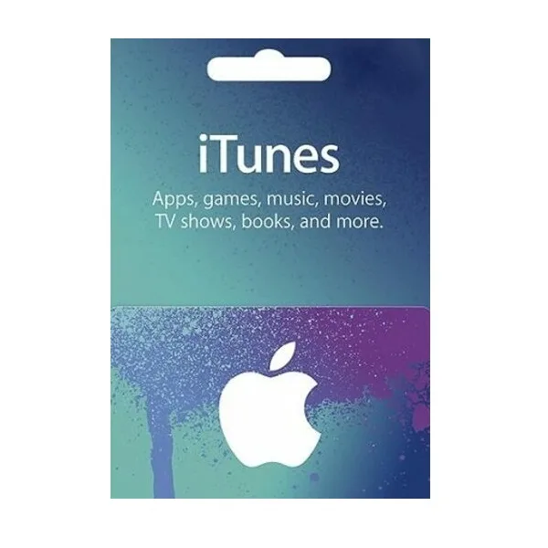 گیفت کارت 50 دلاری ایتونز مدل ITU