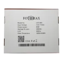 نور ثابت ال ای دی فوتومکس مدل +U800