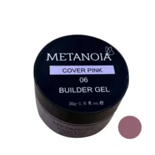 بیلدر ژل کاشت ناخن متانویا کد 6 حجم 30 میلی لیتر