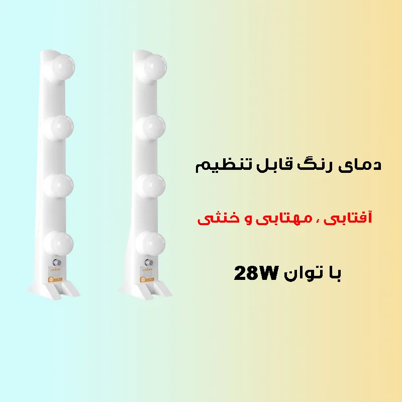 نور ثابت ال ای دی مدل MM6918 بسته 2 عددی