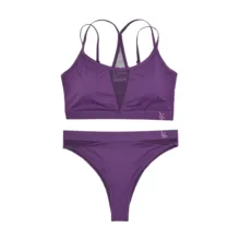 ست نیم تنه و شورت ورزشی زنانه سین سی مدل 8295F