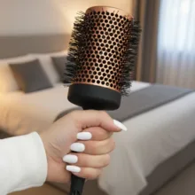 برس مو هوبش مدل گرد سرامیکی حرارتی