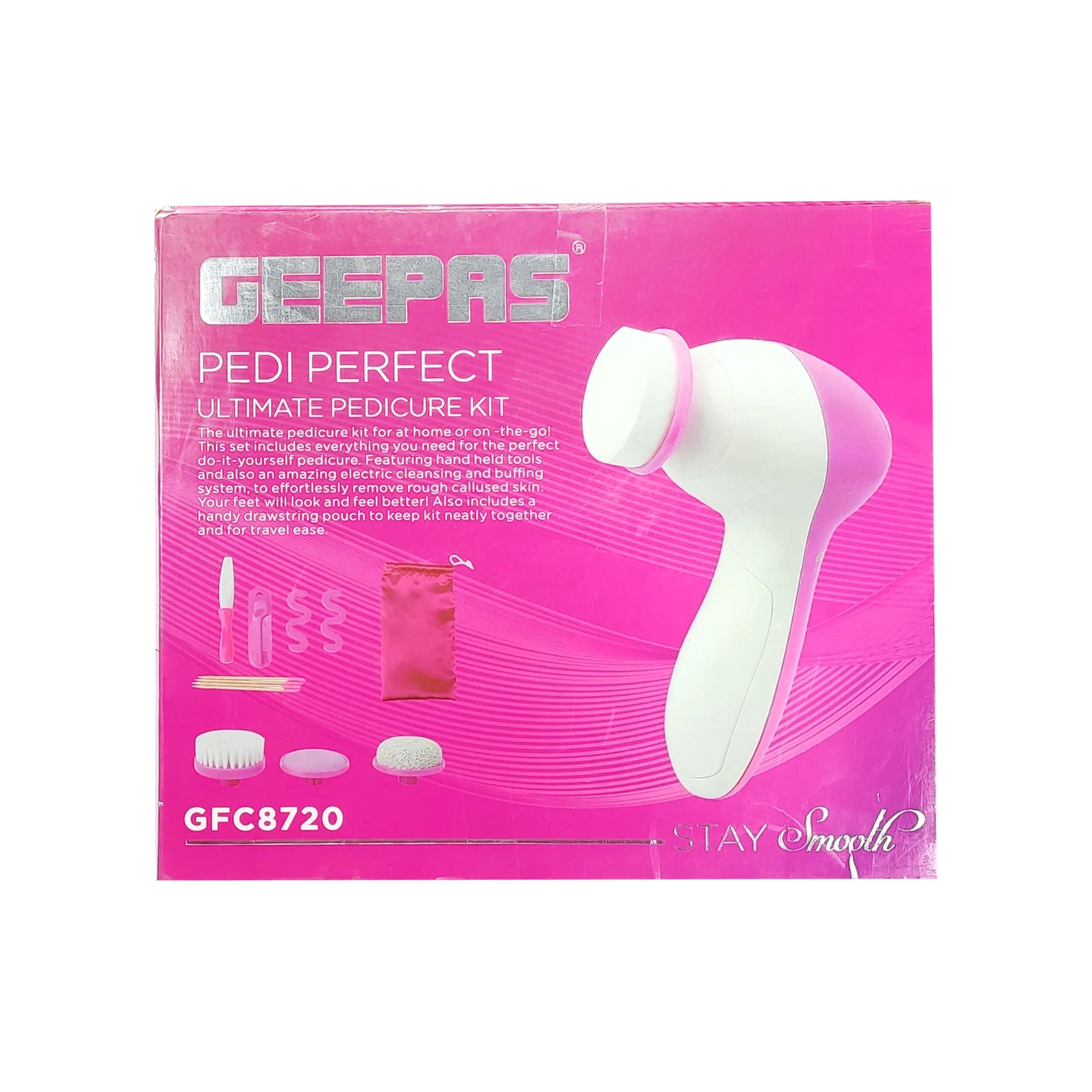 دستگاه مانیکور و پدیکور پا جیپاس مدل GFC8720