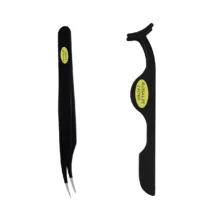 پنس مژه رزالی فیوره مدل TOPX05 به همراه انبر اکستنشن مژه