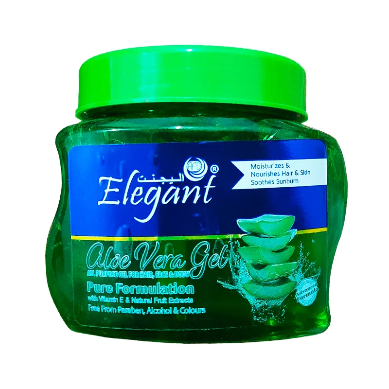 ژل مو الگانت مدل Aloe vera حجم 500 میلیلیتر