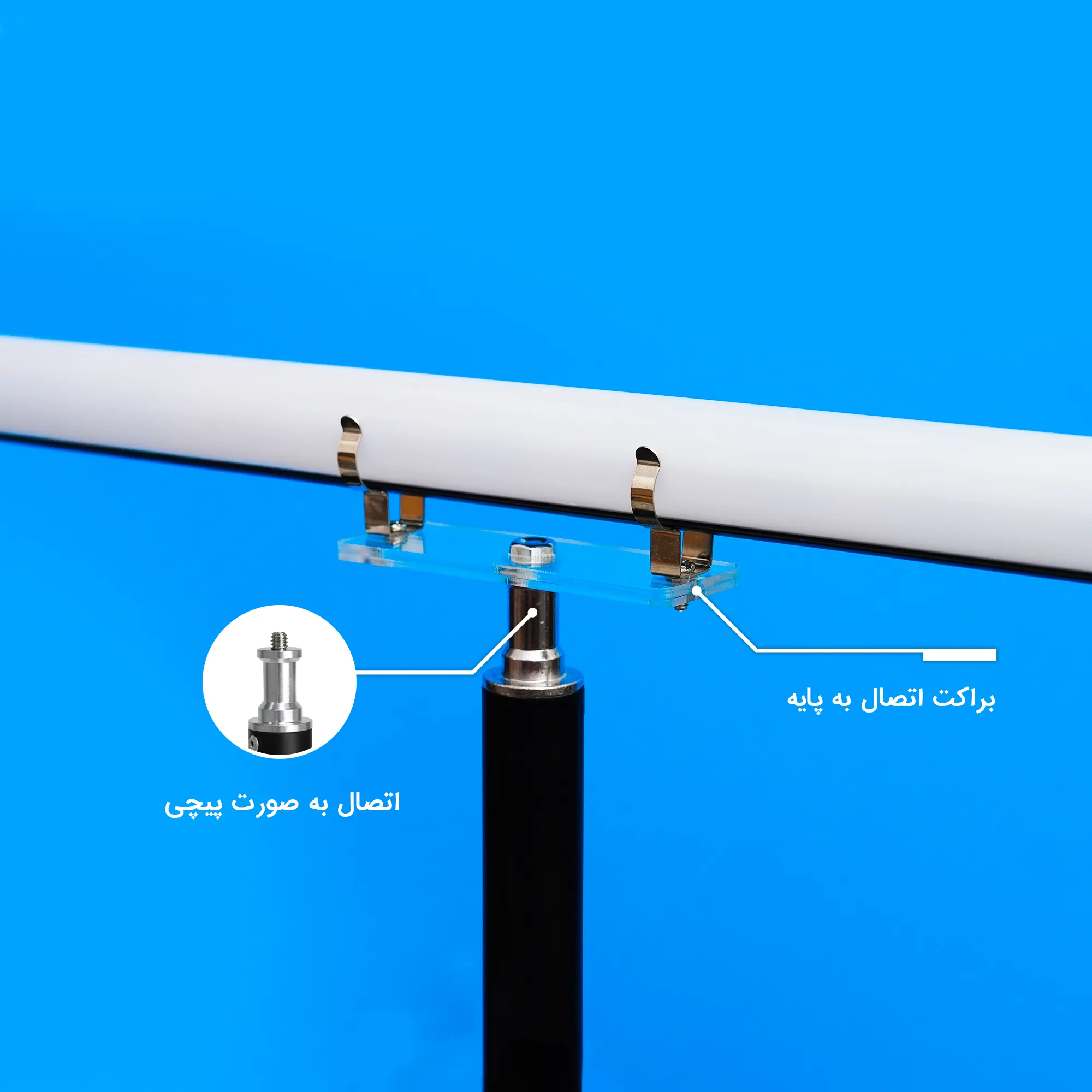 باتوم لایت آبی چیکولایت مدل M100 Blue-D X2 بسته 2 عددی